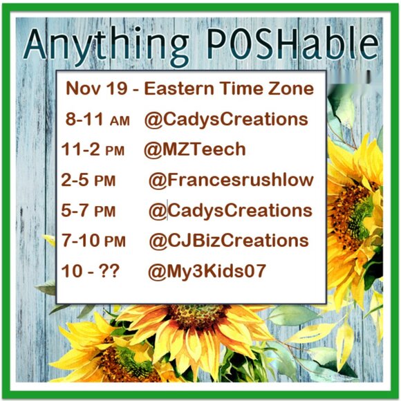 Anything POSHable Wednesday Show! - Picture 7 of 7